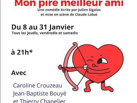 Café théâtre Le Zèbre : Mon pire meilleur ami