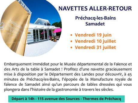 Navette vers le Musée de la Faïence