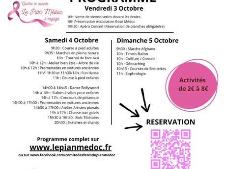 Octobre Rose au Pian-Médoc