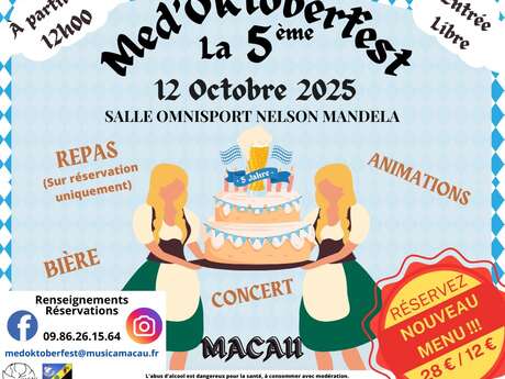 Méd'Oktoberfest - 5e édition à Macau