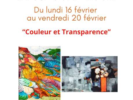 Exposition "Couleurs et Transparences" - M' La Ville d'Hiver