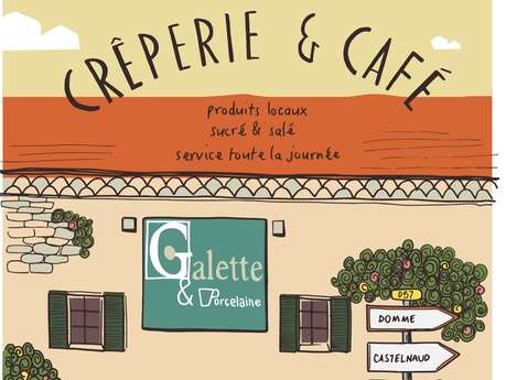 Galette et Porcelaine