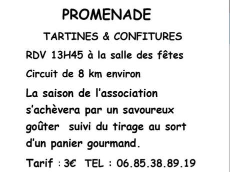 Promenade Tartines & Confitures