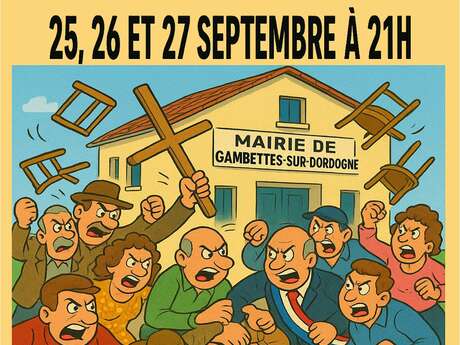 Théâtre "Sauvons gambettes sur Dordogne"