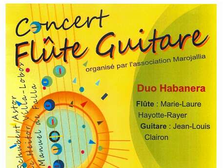 Concert flûte guitare à l'Eglise Saint Michel