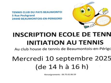 Ecole de tennis : initiation & inscription
