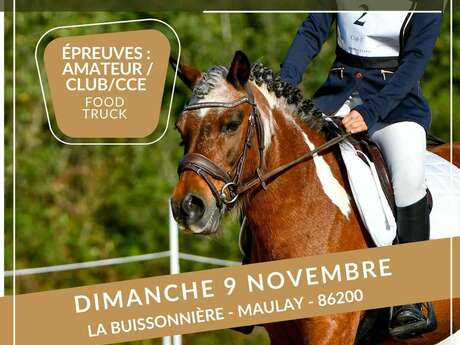 Concours de dressage à La Buissonnière