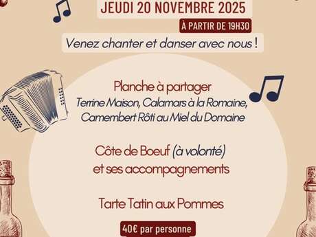 Soirée Beaujolais au Domaine de Roiffé