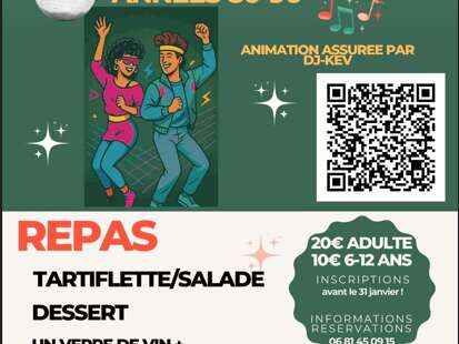 Soirée déguisée Années 80/90