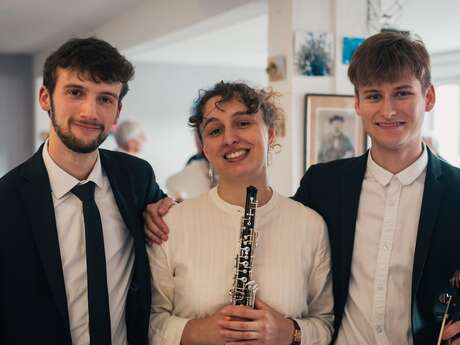 Concert Dialogues baroques : violon, hautbois, orgue par le Trio du Levant