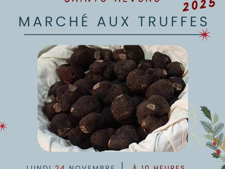 Ouverture du marché aux truffes de Sainte Alvère