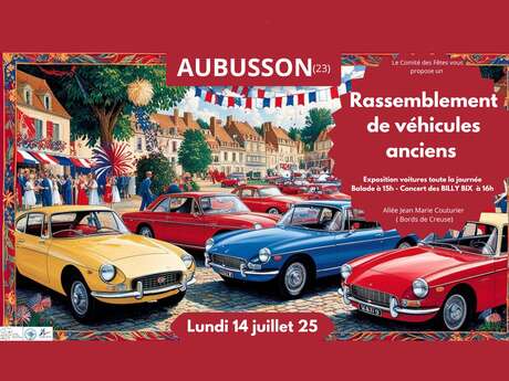 Rassemblement de véhicules anciens