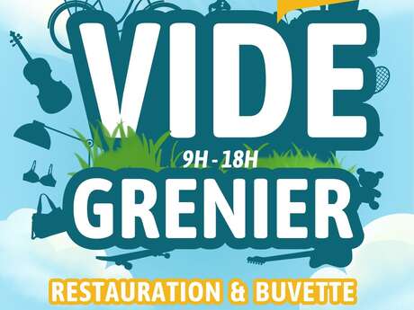 Vide grenier au parking du lavoir de Saint Geniès