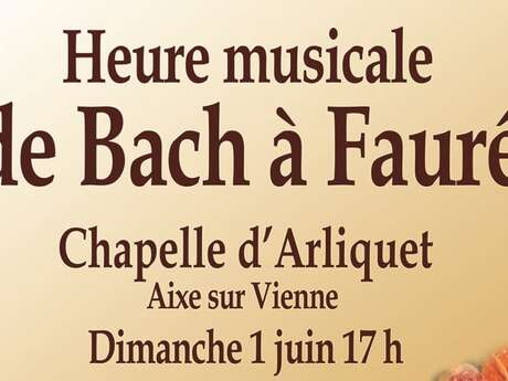 Heure musicale de Bach à Fauré