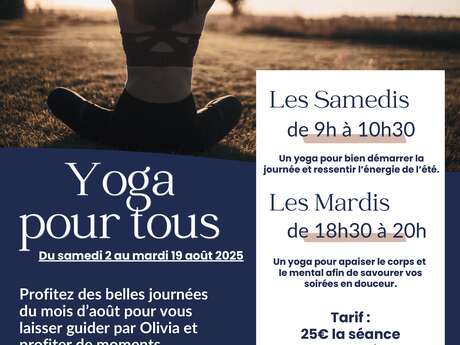 L'été au Domaine de Roiffé : Yoga pour tous