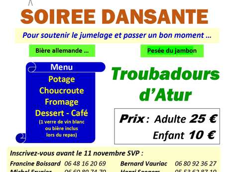 Choucroute - Soirée dansante