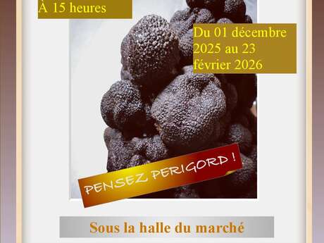 Marché contrôlé aux truffes-VERGT