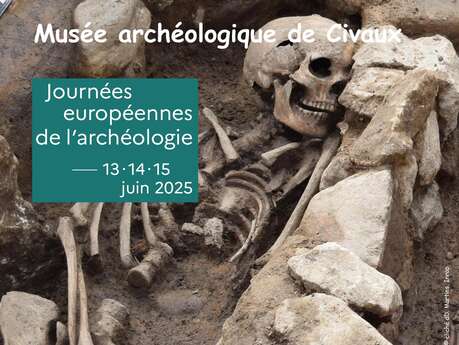 Conférence "La fouille préventive de la place de Gomelange à Civaux (Vienne) en 2022-2023 : un cimetière médiéval au coeur du village"