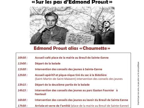 Balade pédestre "Sur les pas d'Edmond Proust"