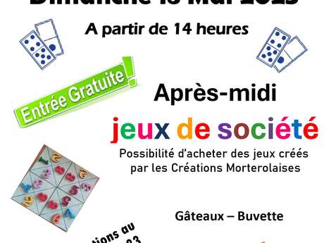 Après-midi jeux de société