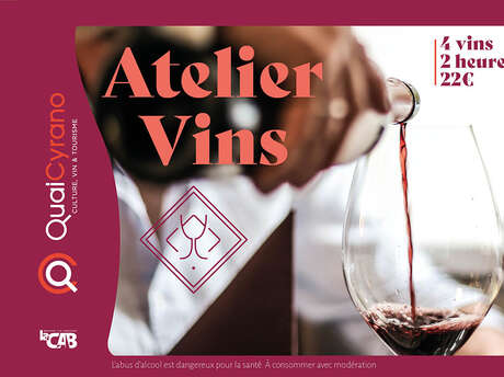 Atelier découverte | Vins Bergerac & Duras