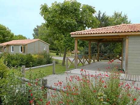 Chalets du camping de la Glane