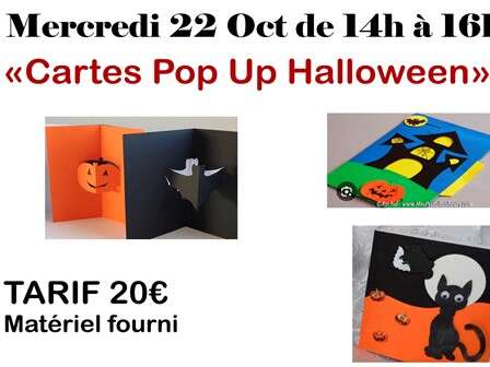 Atelier Garance | "Cartes Pop Up Halloween"