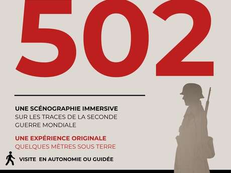 Visite libre du Bunker : Code 502, l'expérience souterraine d'Arcachon