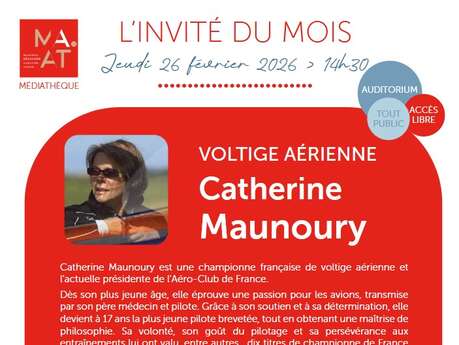 L'invité du mois : Catherine Maunoury