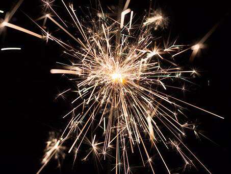 Feu d'artifice de la fête de la Sainte Madeleine