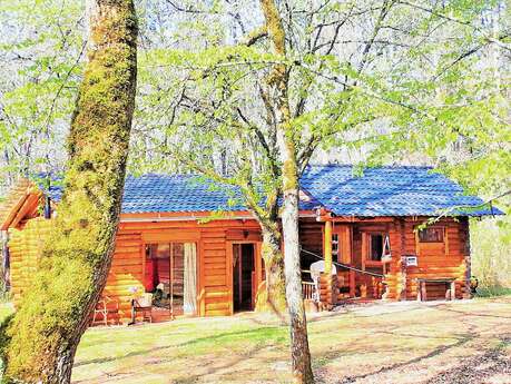 Authentique chalet en rondins vue 2