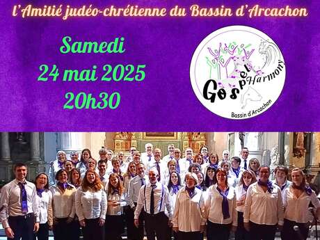 Concert : Gospel Harmonie Bassin Arcachon