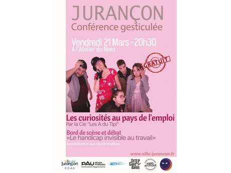 Mars attaque - Conférence gesticulée "Les curiosités au pays de l'emploi"