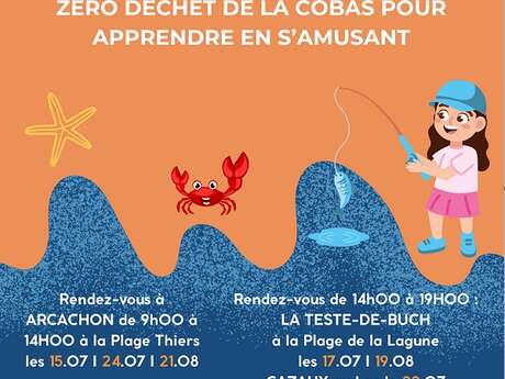 Arcachon : Même en vacances je tri !