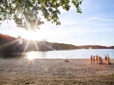 Plage de Chabannes du Lac de Saint-Pardoux