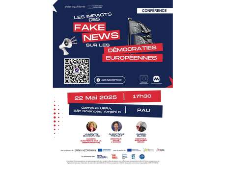 Conférence "L'impact des Fake News sur les démoxcraties européennes"