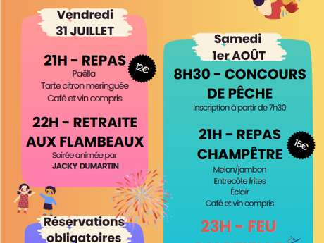 ANNULÉES - Fêtes du lac de Nerbis