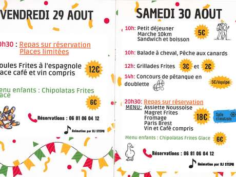 Fêtes patronales de Nousse