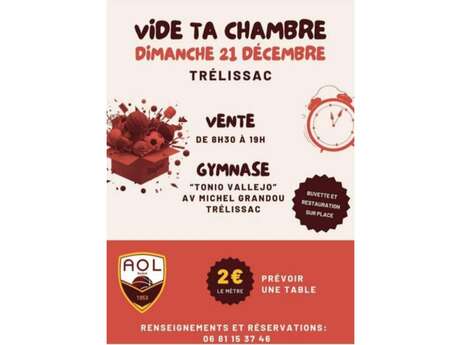 Vide ta chambre - Gymnase Tonio Vallejo