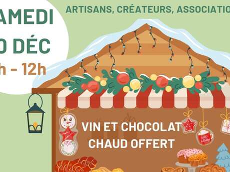 Communication - Marché hebdomadaire & animation de Noël