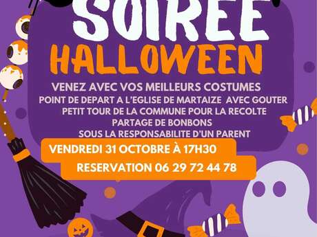 Soirée Halloween à Martaizé