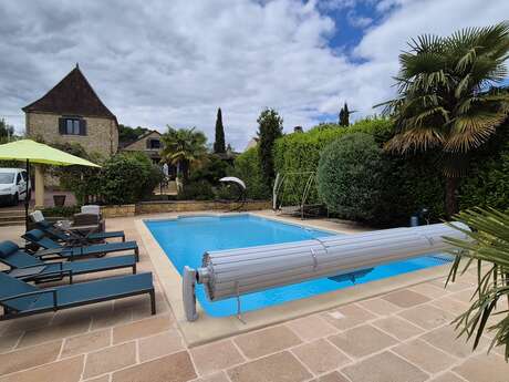 Villa le Lébérou avec piscine chauffée à Sarlat