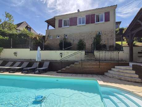 Villa du Pignol avec piscine à Sarlat