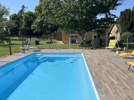 La Truffière piscine privée et clim proche Sarlat