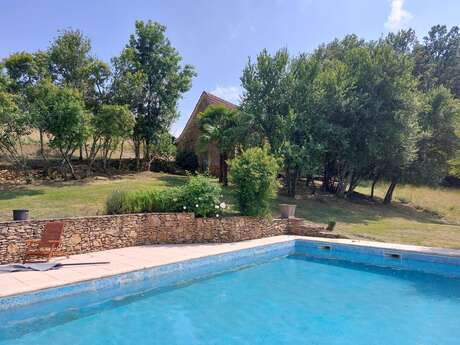 Gite Ermitage avec piscine et clim proche Sarlat