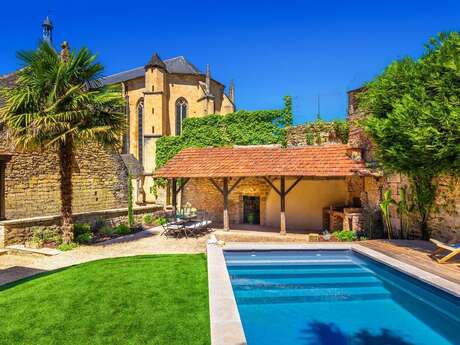 Maison des Chanoines piscine privée à Sarlat