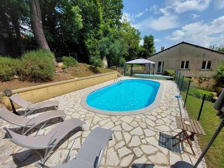 Les Devises avec piscine proche de Sarlat