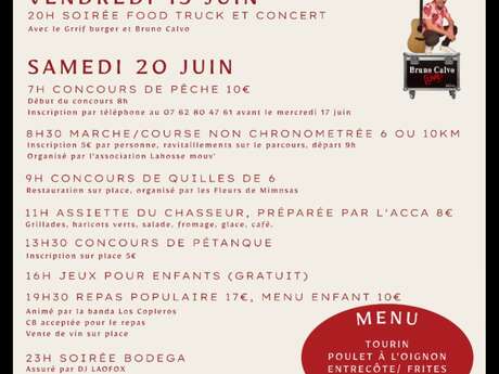 Fêtes locales de Lahosse