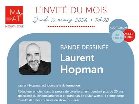 L'invité du mois : Laurent Hopman