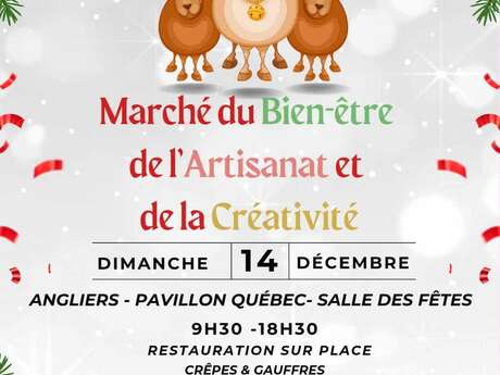 Marché du Bien-être de l'Artisanat et de la Créativité de l'association "Pattes de Loup"